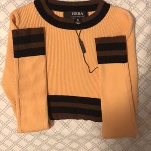 🖤🧡Long sleeve crop top🧡🖤